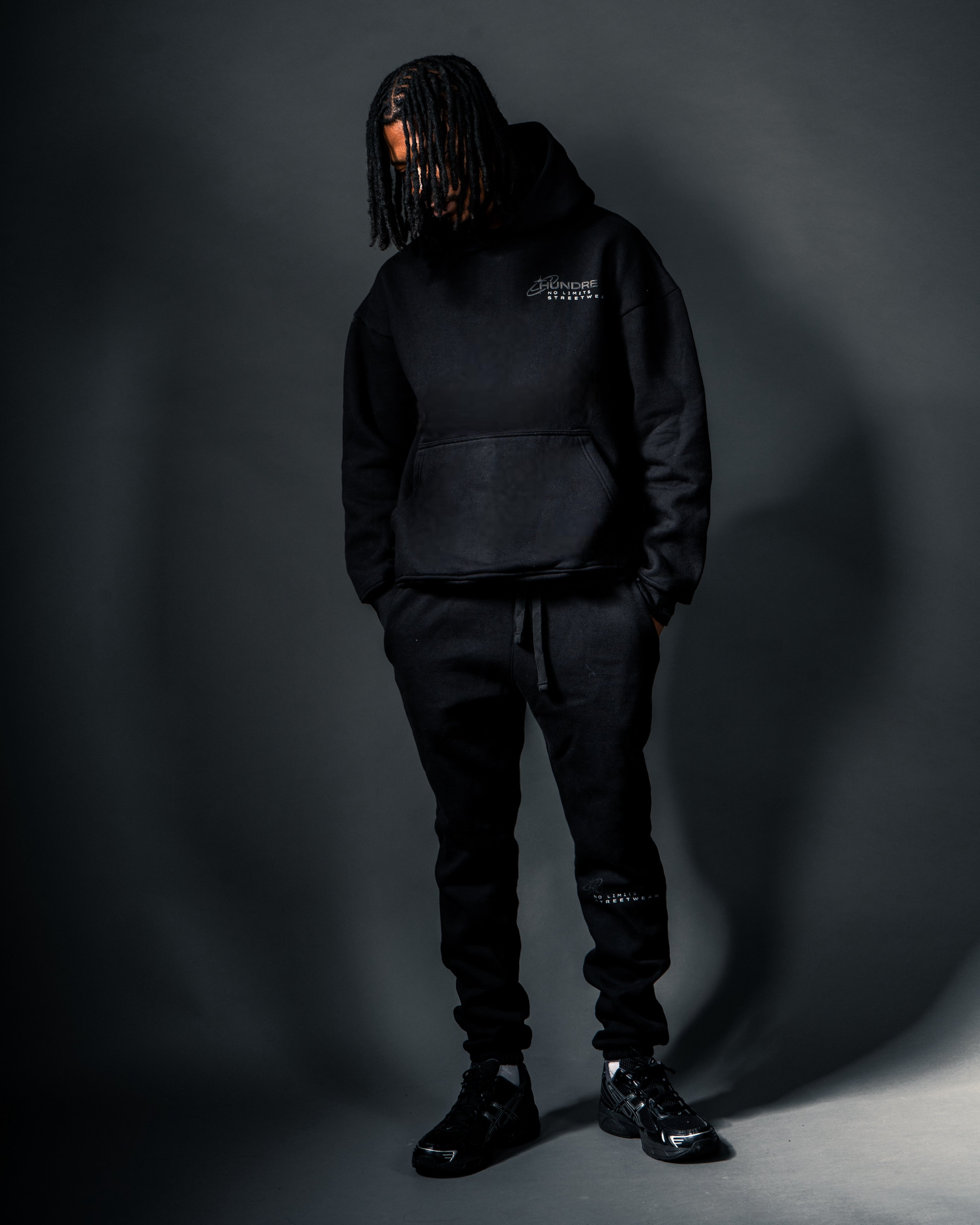 HUNDRÉ NO LIMITS TRACKSUIT - BLACK