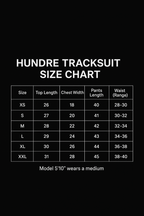HUNDRÉ NO LIMITS TRACKSUIT - BLACK