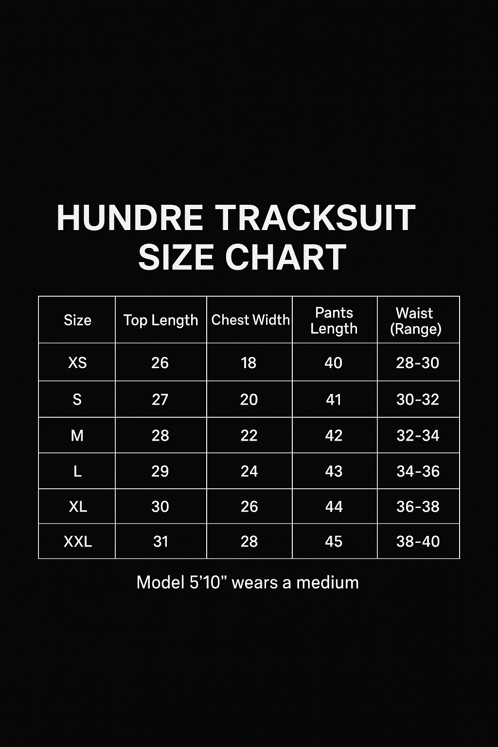HUNDRÉ NO LIMITS TRACKSUIT - BLACK