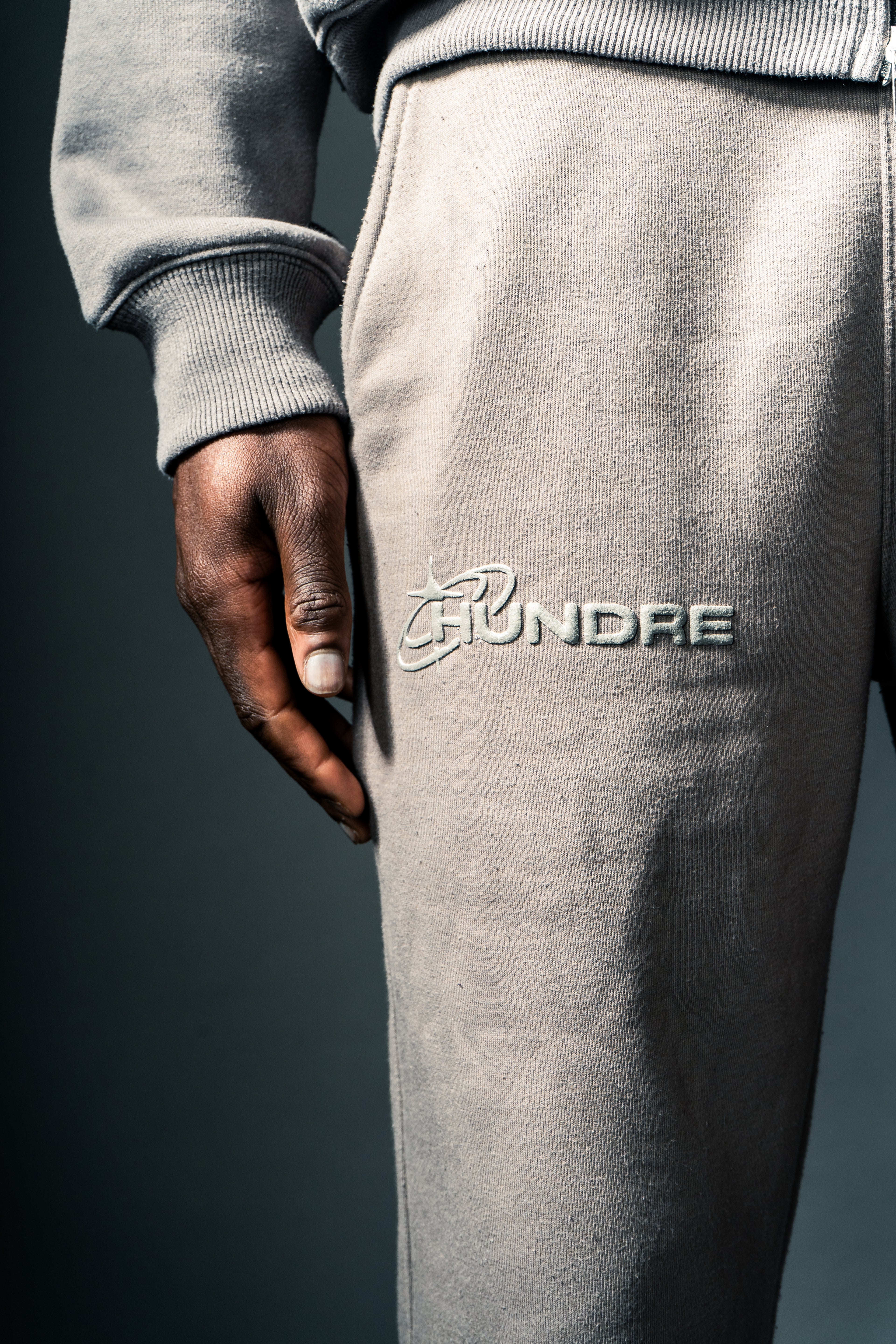 HUNDRÉ SMOKE GREY TRACKSUIT